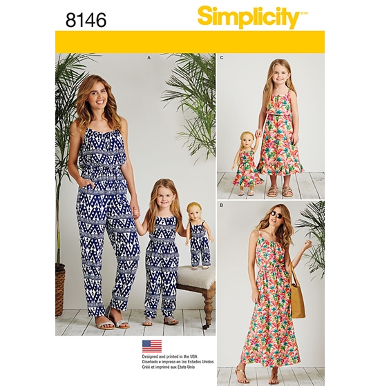 Simplicity 8146A snitmønster