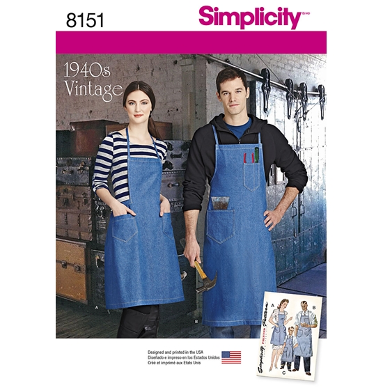 Simplicity 8151A snitmønster