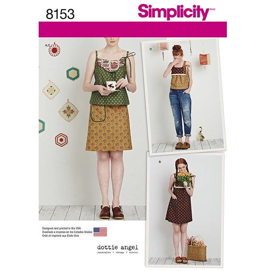 Simplicity 8153A snitmønster