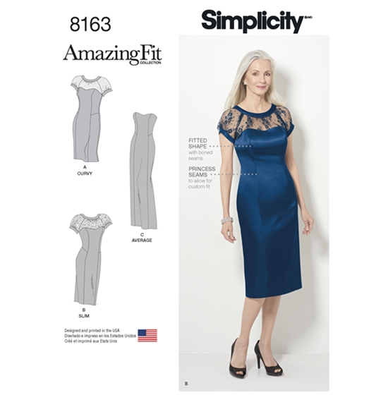 Simplicity 8163AA snitmønster