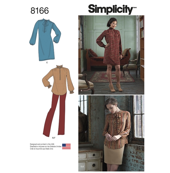 Simplicity 8166H5 snitmønster