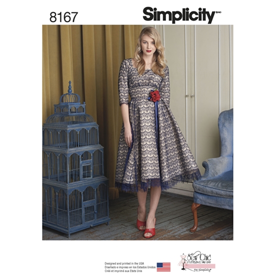 Simplicity 8167D5 snitmønster