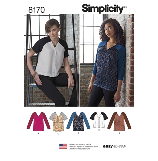 Simplicity 8170R5 snitmønster