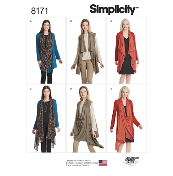 Simplicity 8171A snitmønster