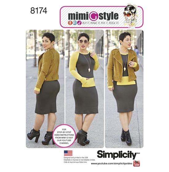 Simplicity 8174H5 snitmønster