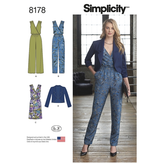 Simplicity 8178R5 snitmønster