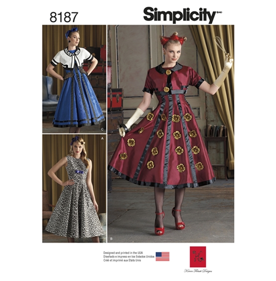 Simplicity 8187R5 snitmønster