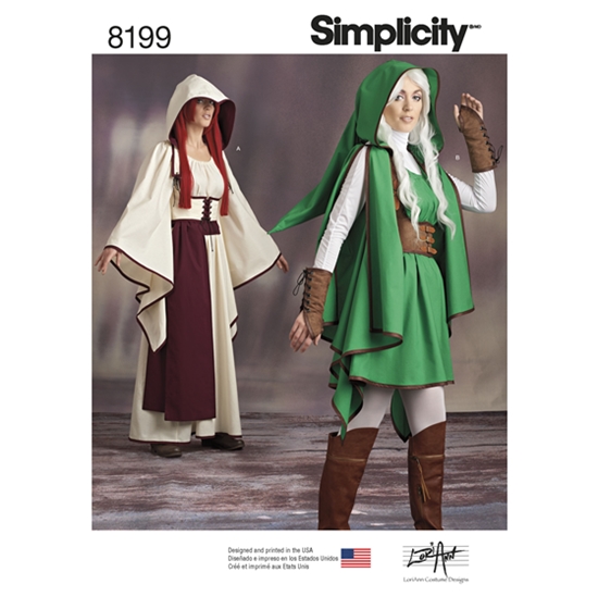 Simplicity 8199H5 snitmønster