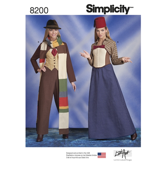 Simplicity 8200R5 snitmønster