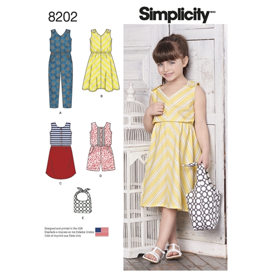 Simplicity 8202A snitmønster