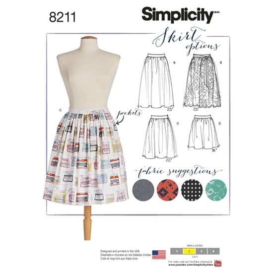 Simplicity 8211R5 snitmønster