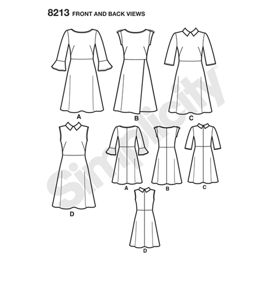 Simplicity 8213D5 snitmønster