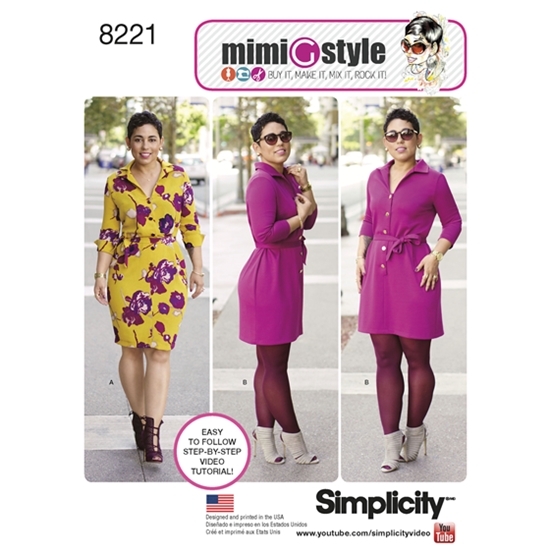 Simplicity 8221AA snitmønster