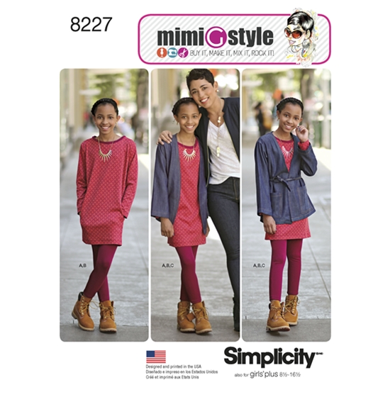 Simplicity 8227AA snitmønster