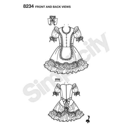 Simplicity 8234R5 snitmønster