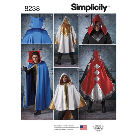 Simplicity 8238OS snitmønster