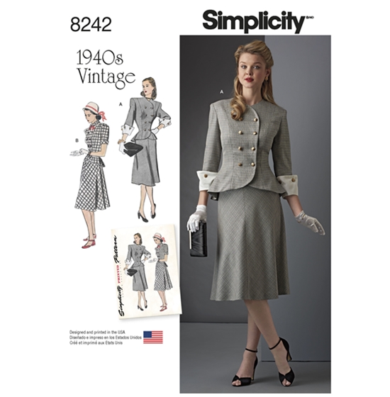 Simplicity 8242AA snitmønster