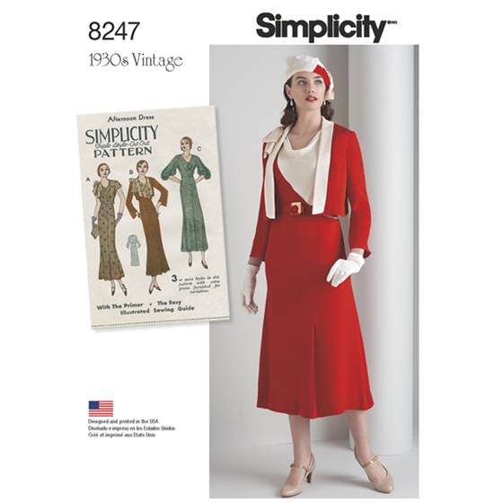 Simplicity 8247R5 snitmønster