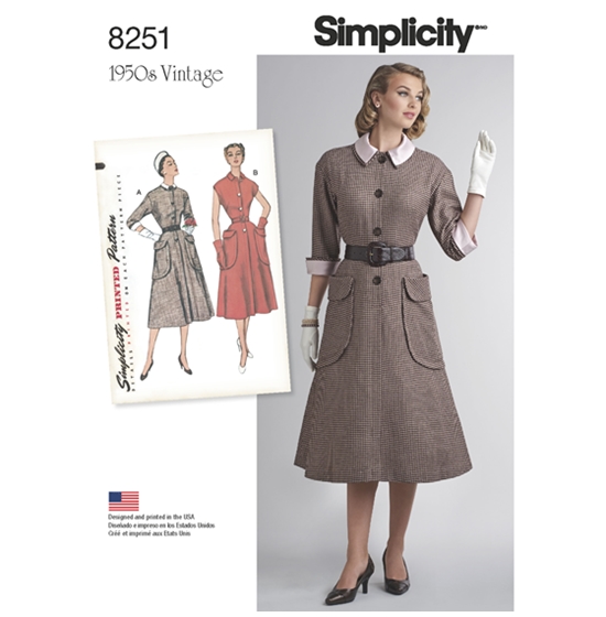 Simplicity 8251US snitmønster