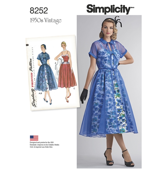 Simplicity 8252D5 snitmønster