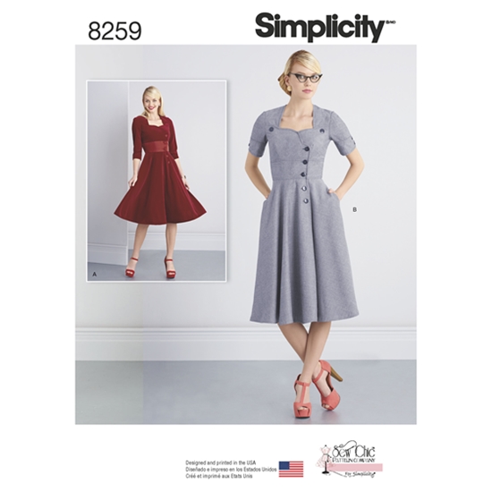 Simplicity 8259Y5 snitmønster