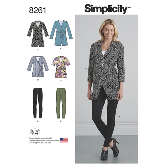 Simplicity 8261H5 snitmønster