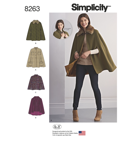 Simplicity 8263A snitmønster