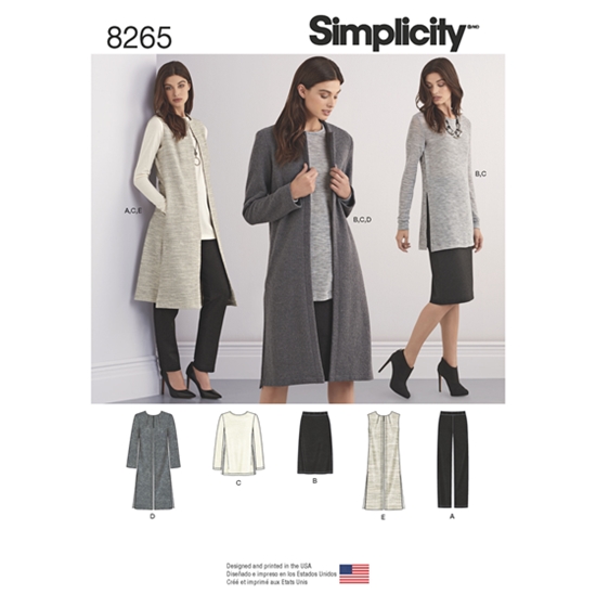 Simplicity 8265H5 snitmønster