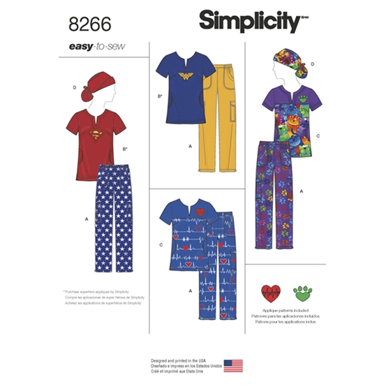 Simplicity 8266AA snitmønster