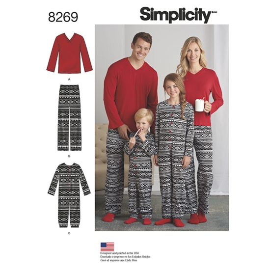 Simplicity 8269A snitmønster