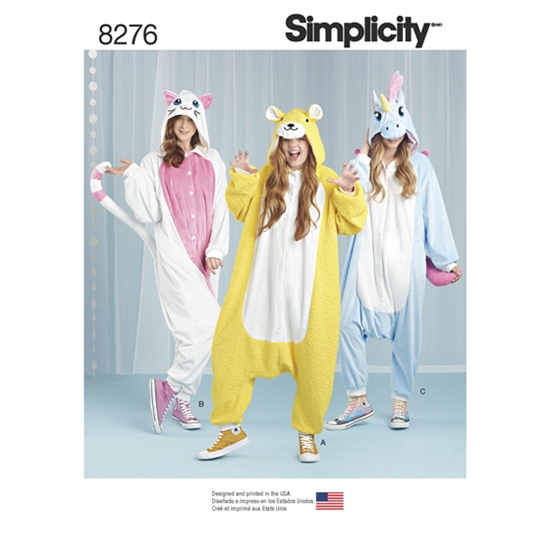 Simplicity 8276A snitmønster