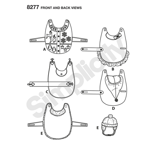 Simplicity 8277A snitmønster