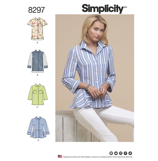 Simplicity 8297H5 snitmønster