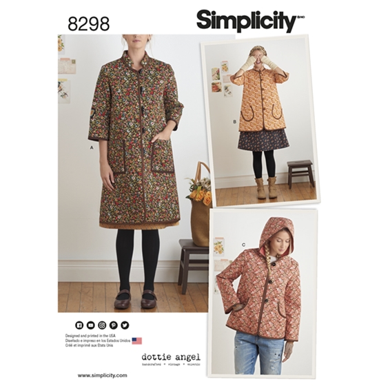 Simplicity 8298A snitmønster