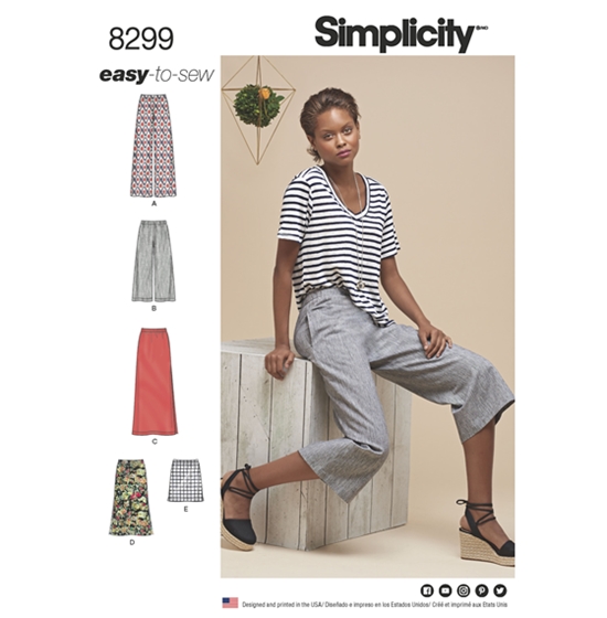 Simplicity 8299R5 snitmønster