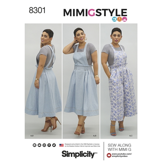 Simplicity 8301U5 snitmønster