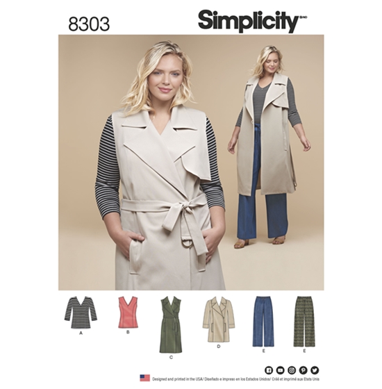 Simplicity 8303GG snitmønster