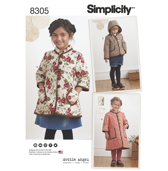 Simplicity 8305A snitmønster