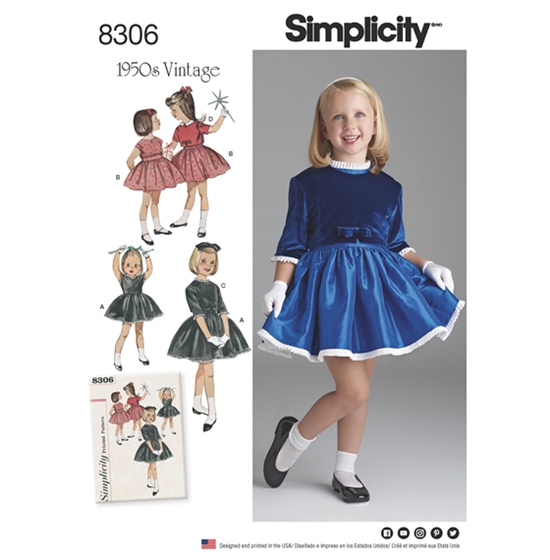 Simplicity 8306A snitmønster