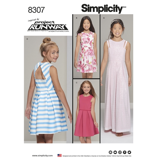 Simplicity 8307BB snitmønster