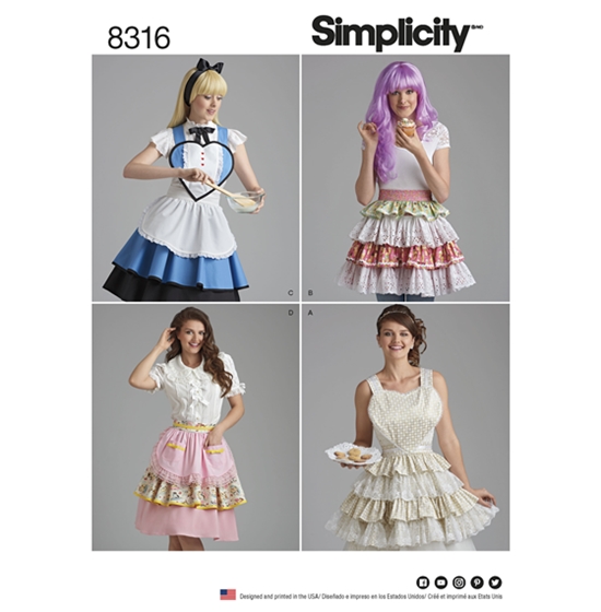 Simplicity 8316A snitmønster