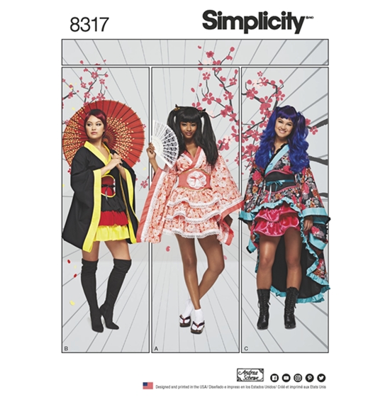 Simplicity 8317U5 snitmønster