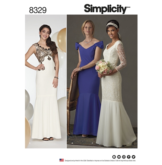 Simplicity 8329D5 snitmønster