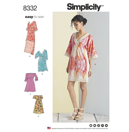 Simplicity 8332H5 snitmønster