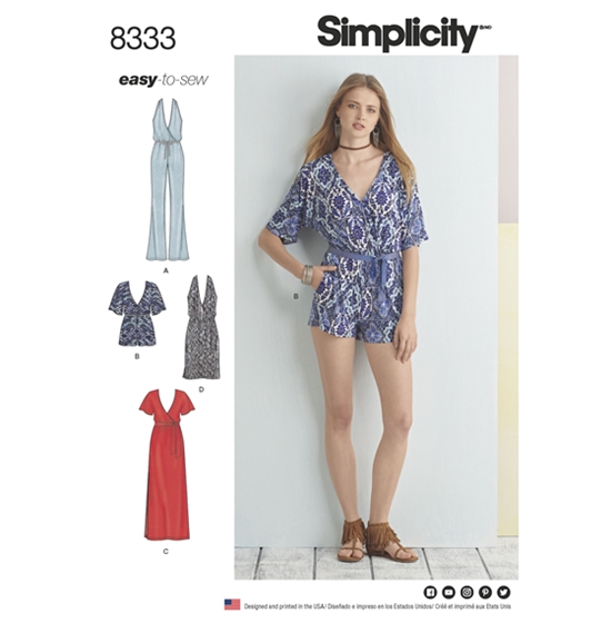 Simplicity 8333D5 snitmønster