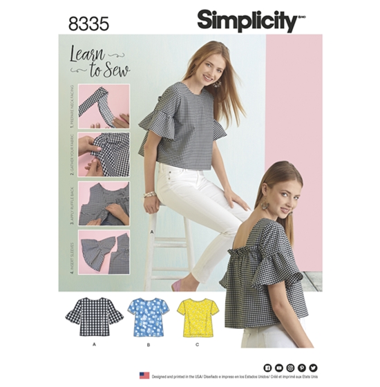 Simplicity 8335A snitmønster