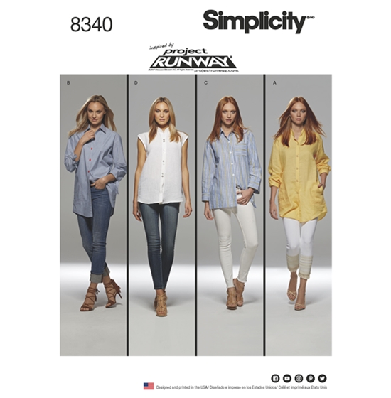 Simplicity 8340D5 snitmønster