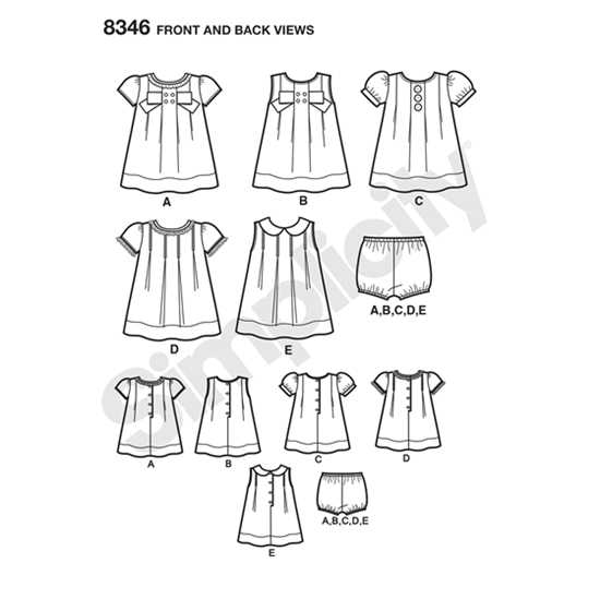 Simplicity 8346A snitmønster