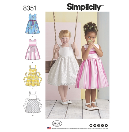 Simplicity 8351A snitmønster