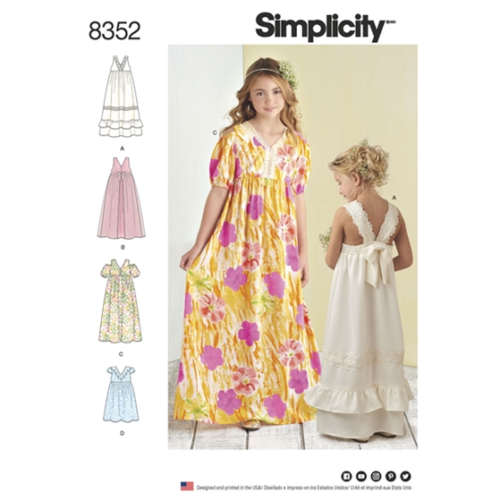 Simplicity 8352HH snitmønster